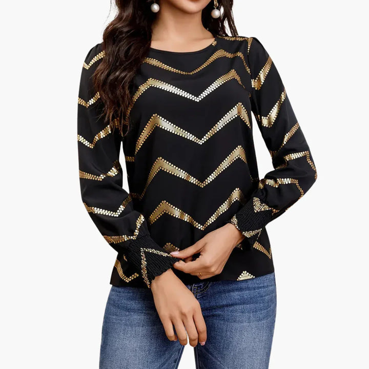 Leichte Bluse mit Details für Damen