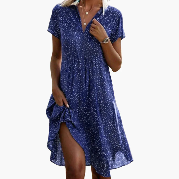 Fließendes Kleid für Damen