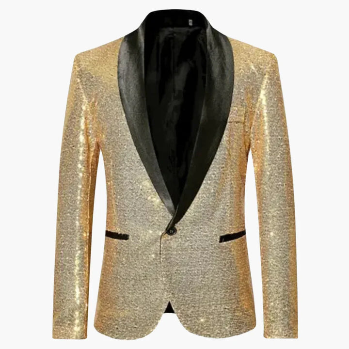 Festlicher Pailletten Anzugjacke für Herren