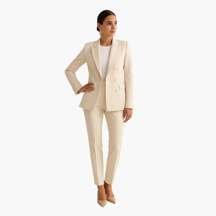 Blazer Hose Anzugset für Damen