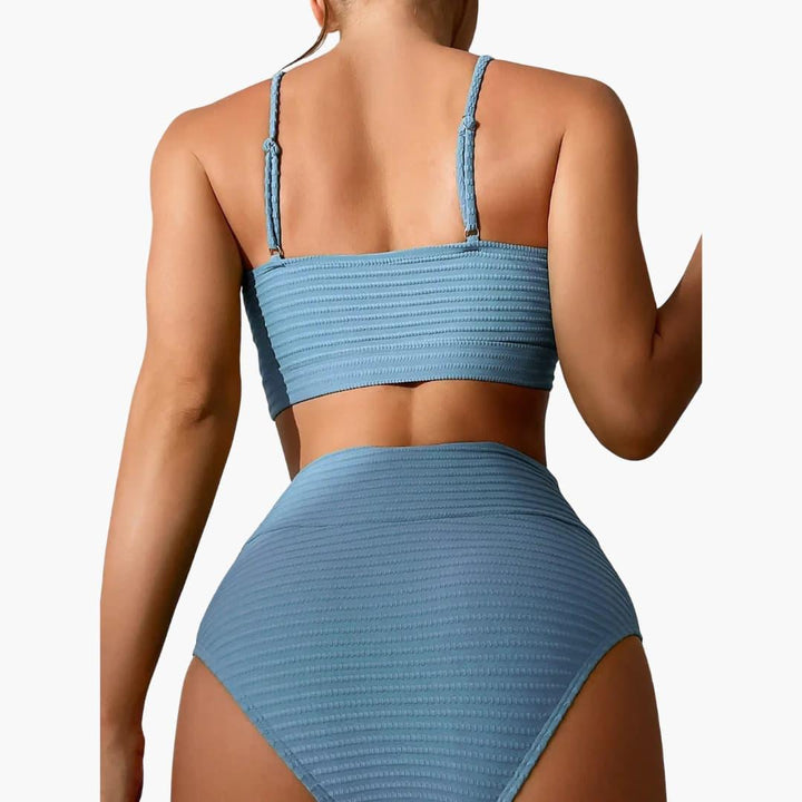 Leopardenmuster Bikini-Set für Damen
