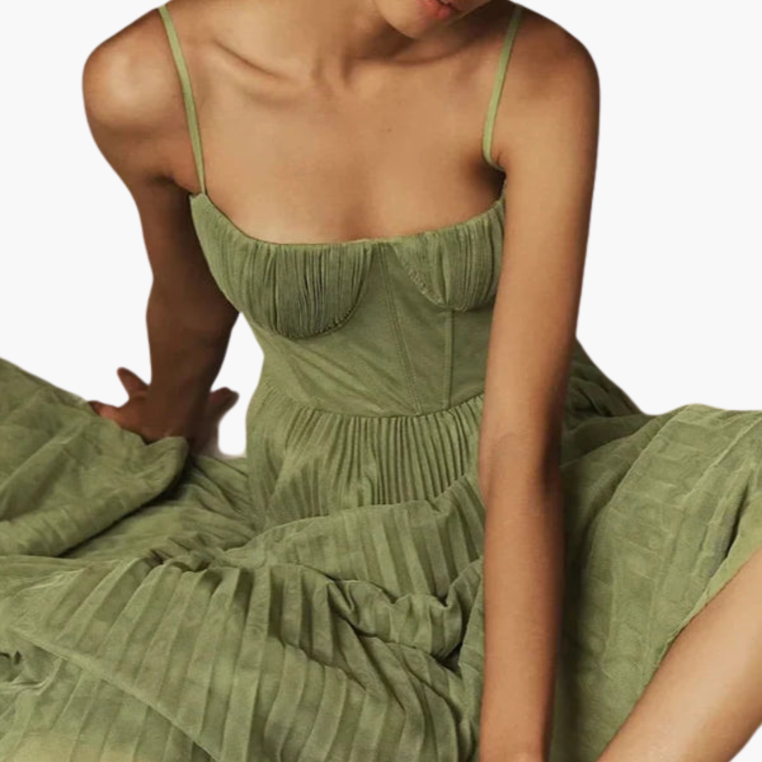 Sophia | Midikleid mit Bustier