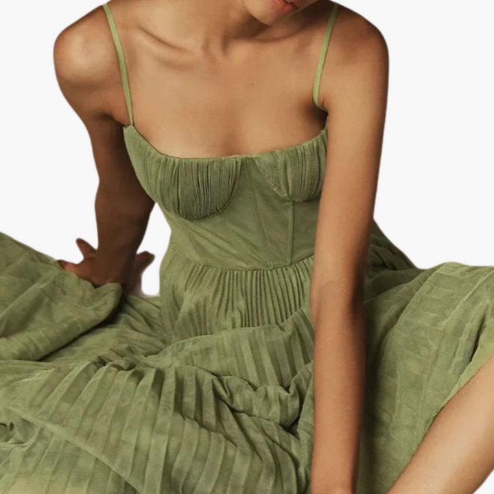 Sophia | Midikleid mit Bustier