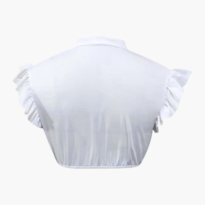 Damen Dirndl Bluse mit Ausschnitt und kurzen Ärmeln | Oktoberfest 2025