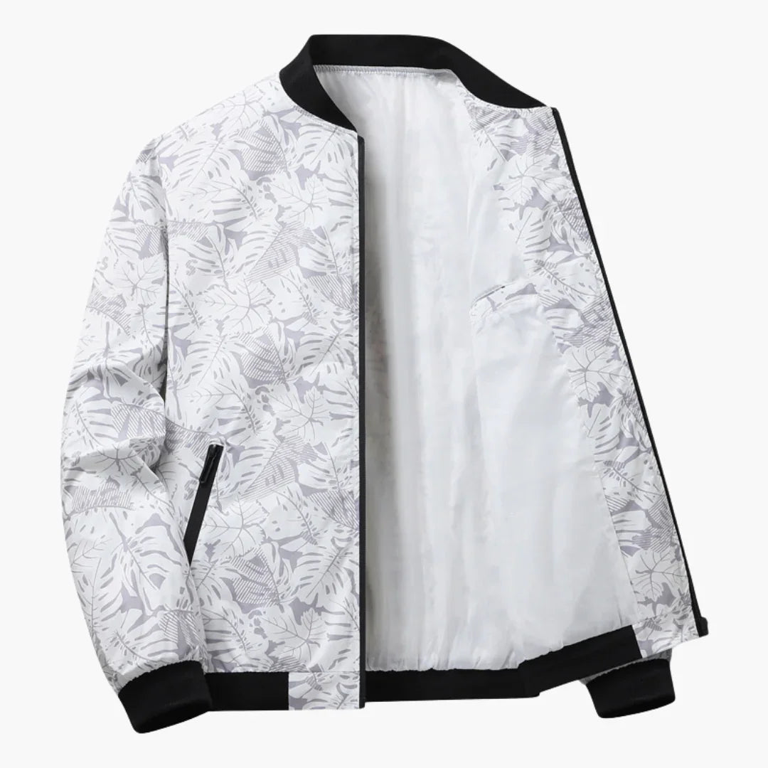 Rippbündchen Bomberjacke für Herren