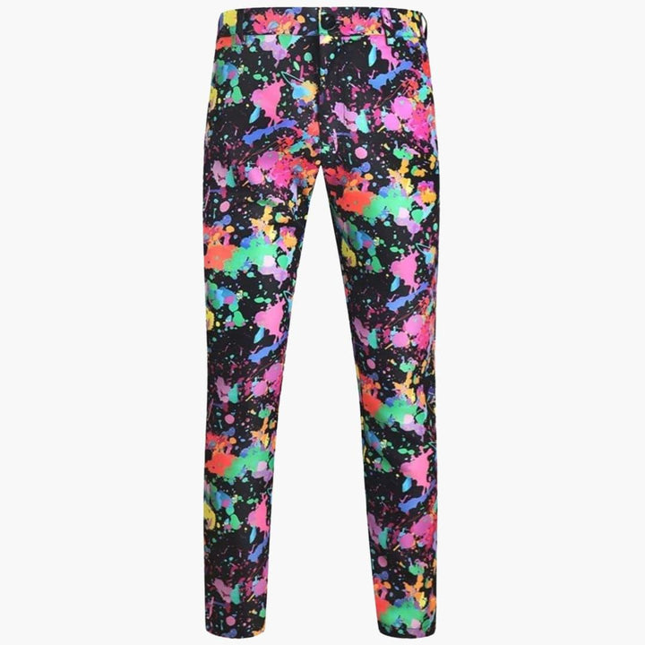 Mehrfarbiger Slim Fit Anzug für Herren