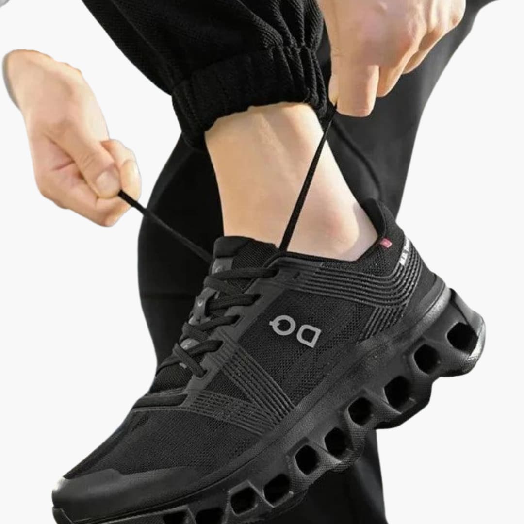 Herren Sneaker mit Mesh Obermaterial und gepolsterter Sohle