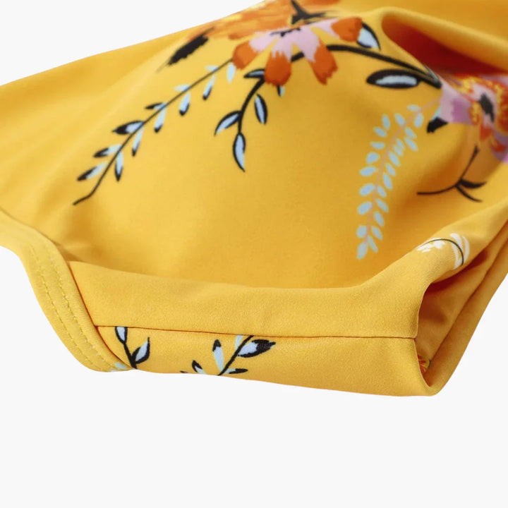 High-Waist Badeanzug Zweiteiler für Damen