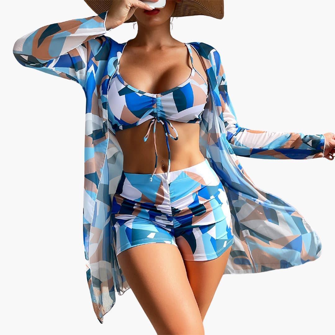 Bedrucktes Bikini Set für Damen