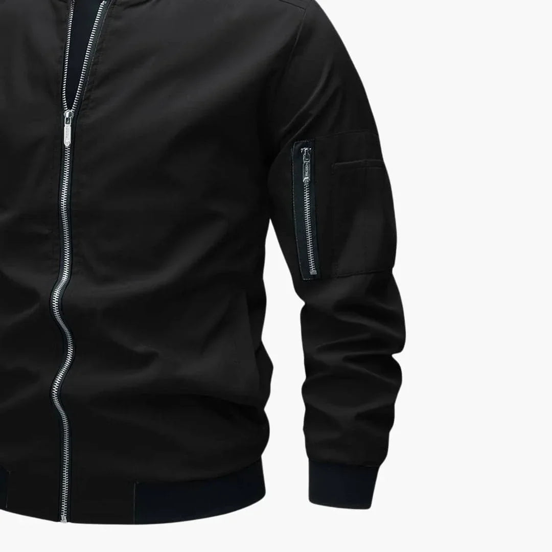 Zip Bomberjacke mit Taschen für Herren