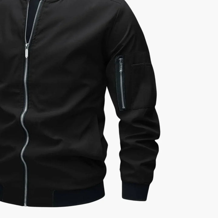 Zip Bomberjacke mit Taschen für Herren