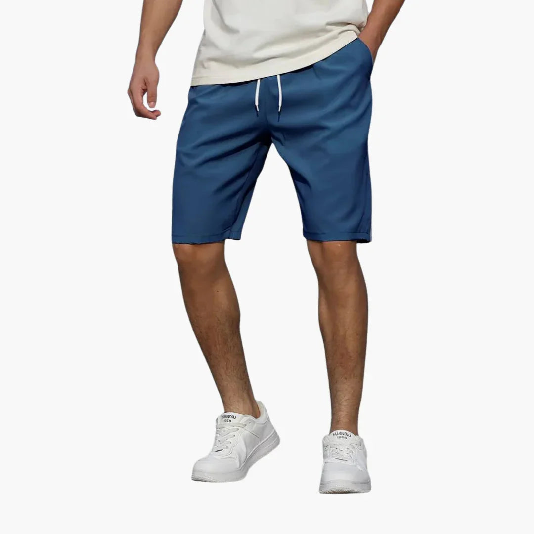 Knielange Shorts mit Kordelzug für Herren