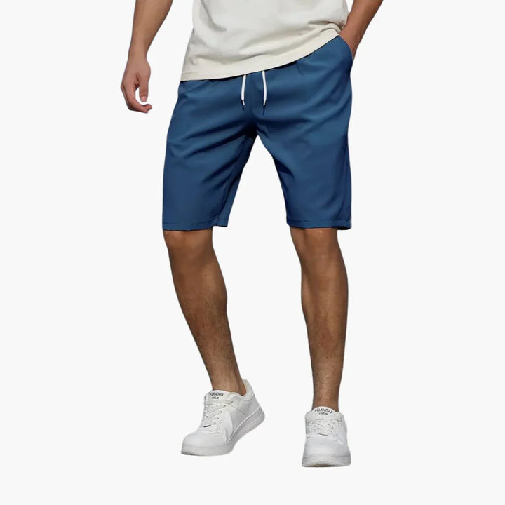 Knielange Shorts mit Kordelzug für Herren