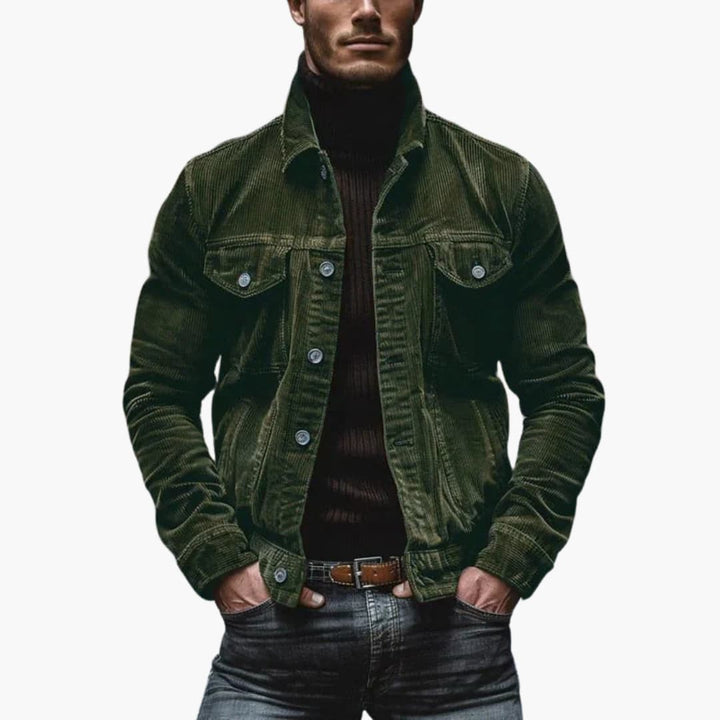 Otto | Retro Cordjacke mit Mehreren Taschen