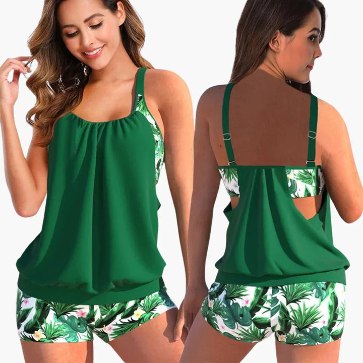 Bauchformend Tankini Set für Damen