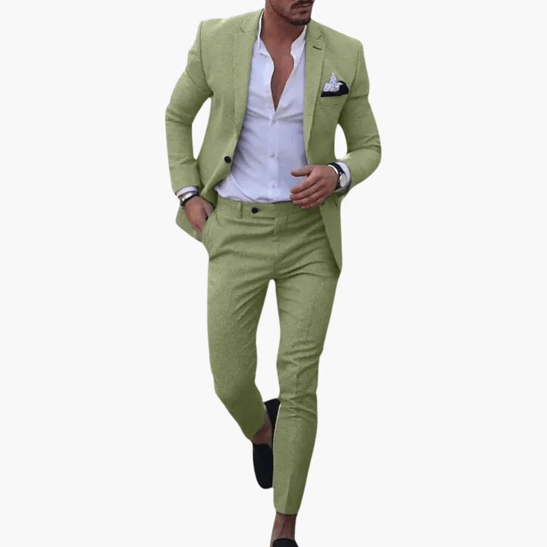Slim-Fit Anzug mit Hose für Herren