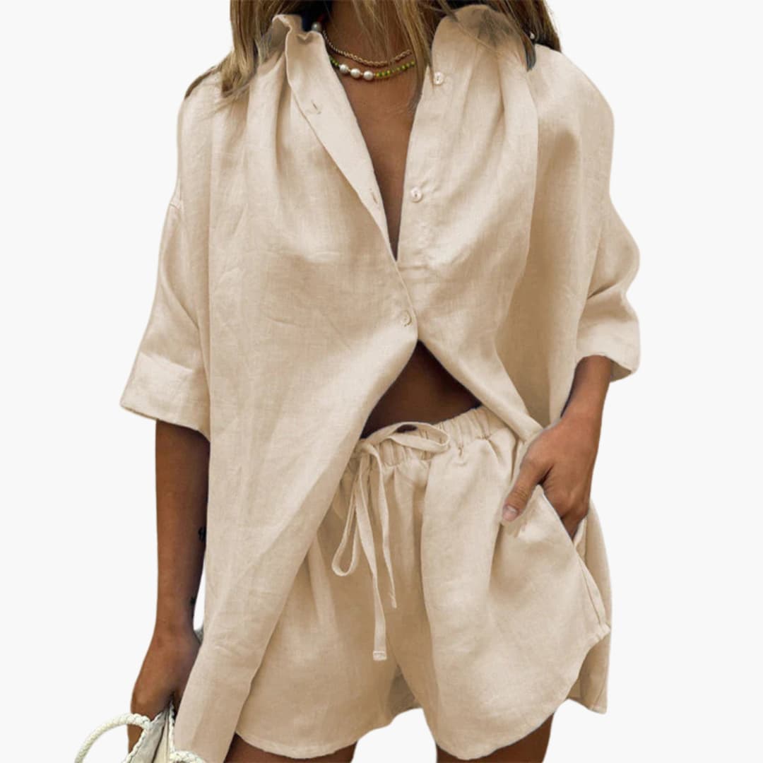 Mila | Set mit Top und Shorts