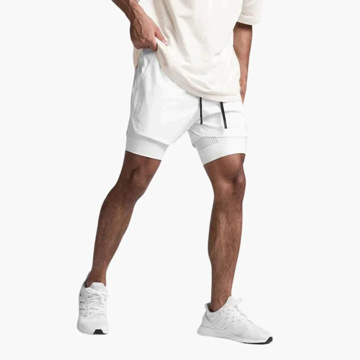 Wasserabweisende Trainingsshorts für Herren