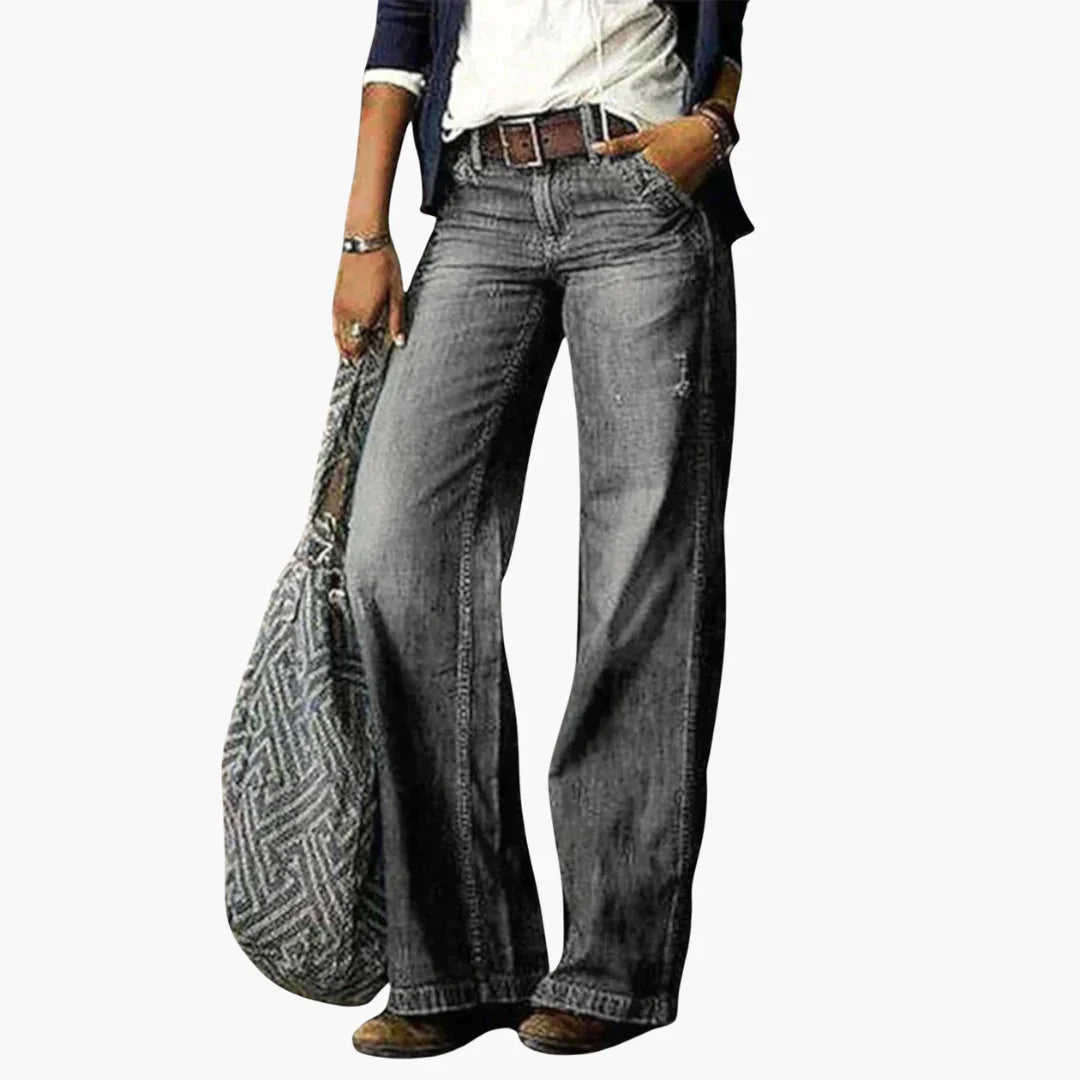 Weitbeinige Hose für Damen
