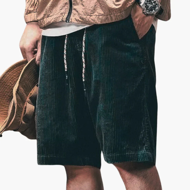Cord-Shorts mit Taschen für Herren