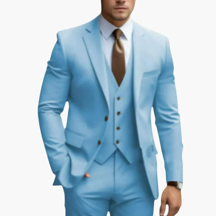 Eleganter Dreiteiler Anzug für Herren