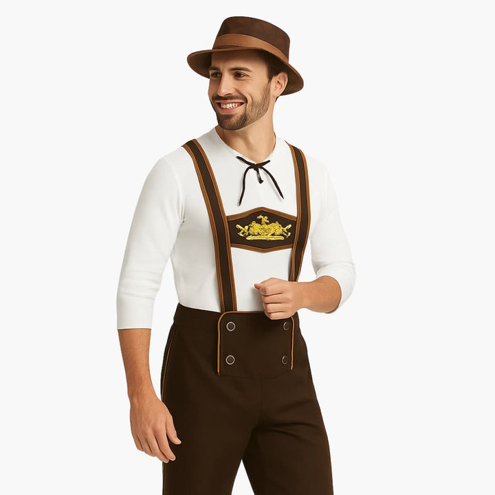 Herren Trachtenkleidung mit Hose und Hemd | Oktoberfest 2025