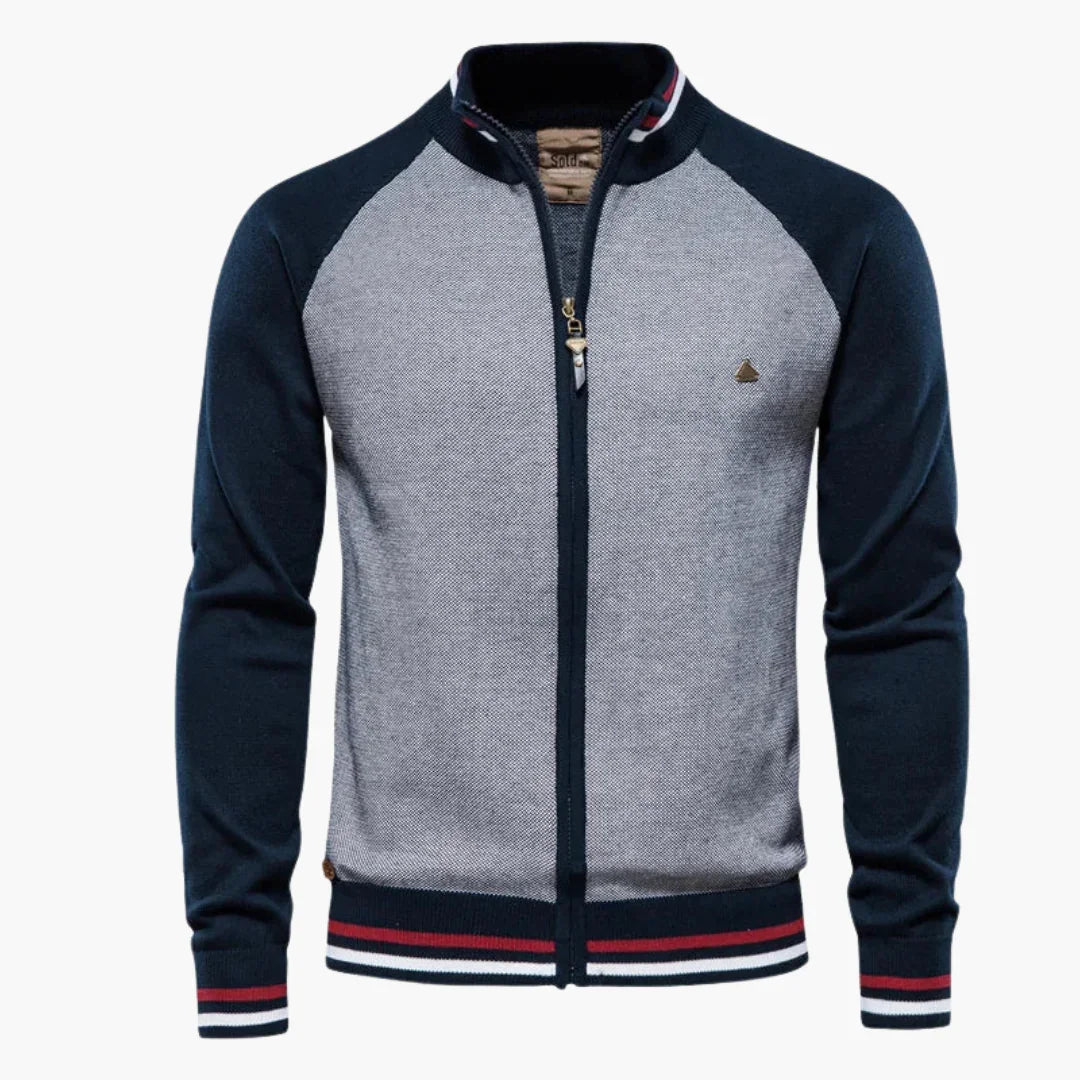 Slim Fit Strick Cardigan für Herren