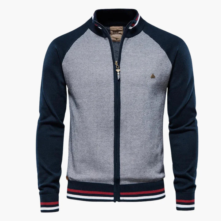 Slim Fit Strick Cardigan für Herren