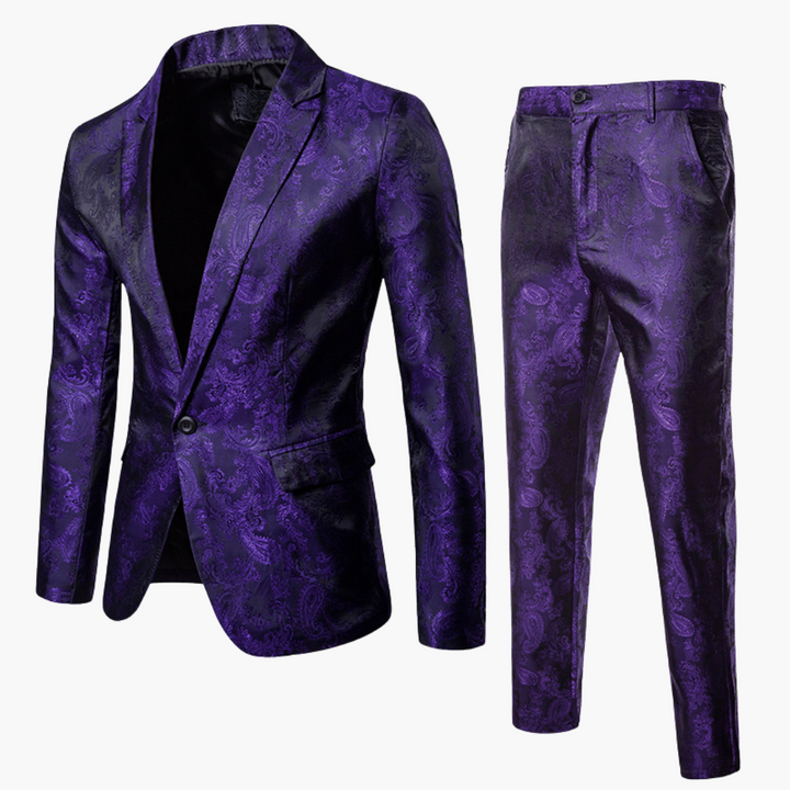 Slim Fit Anzug Zweiteilig für Herren