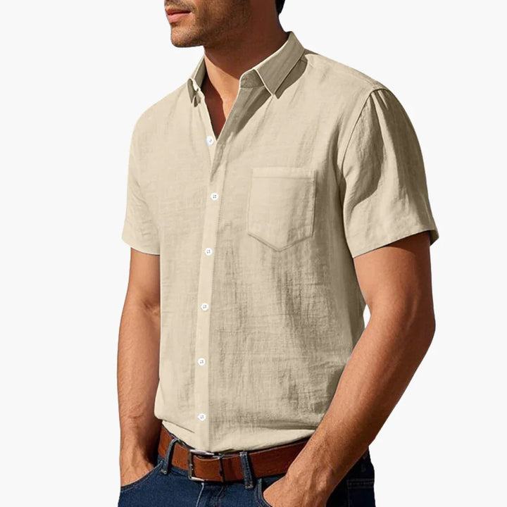 Eleganter Langarmhemd für Herren