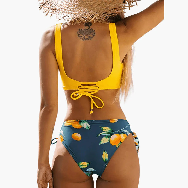 Crisscross Bikini Set für Damen