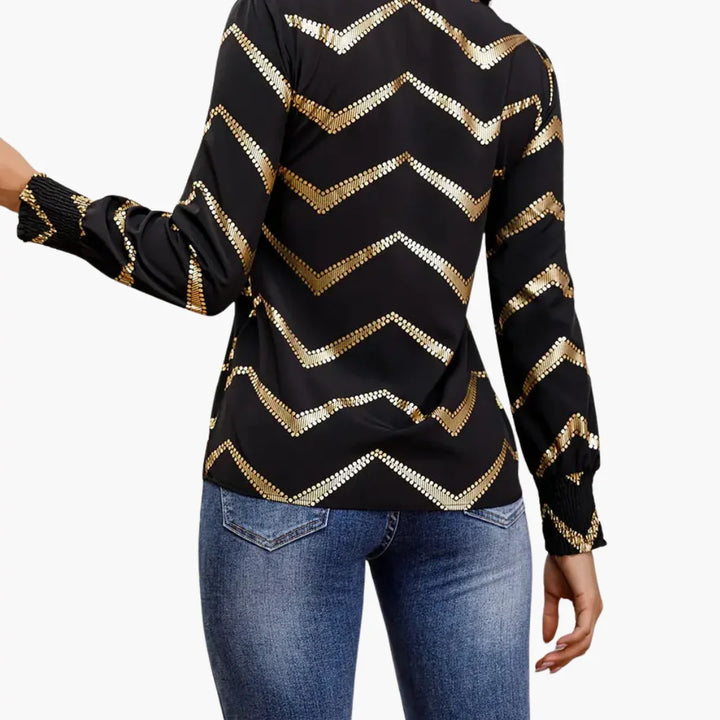 Leichte Bluse mit Details für Damen