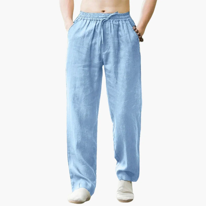 Weit geschnittene Sommerhose für Herren