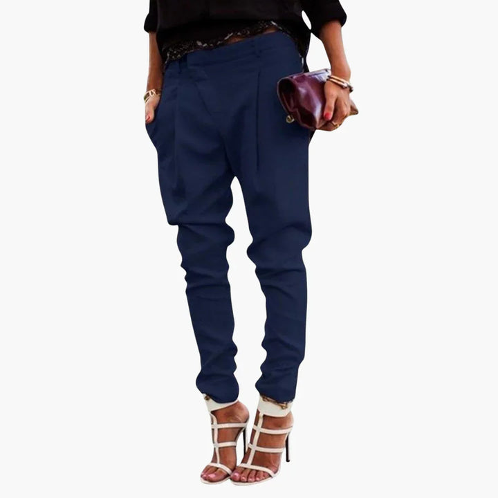 High-Waist Stoffhose für Damen