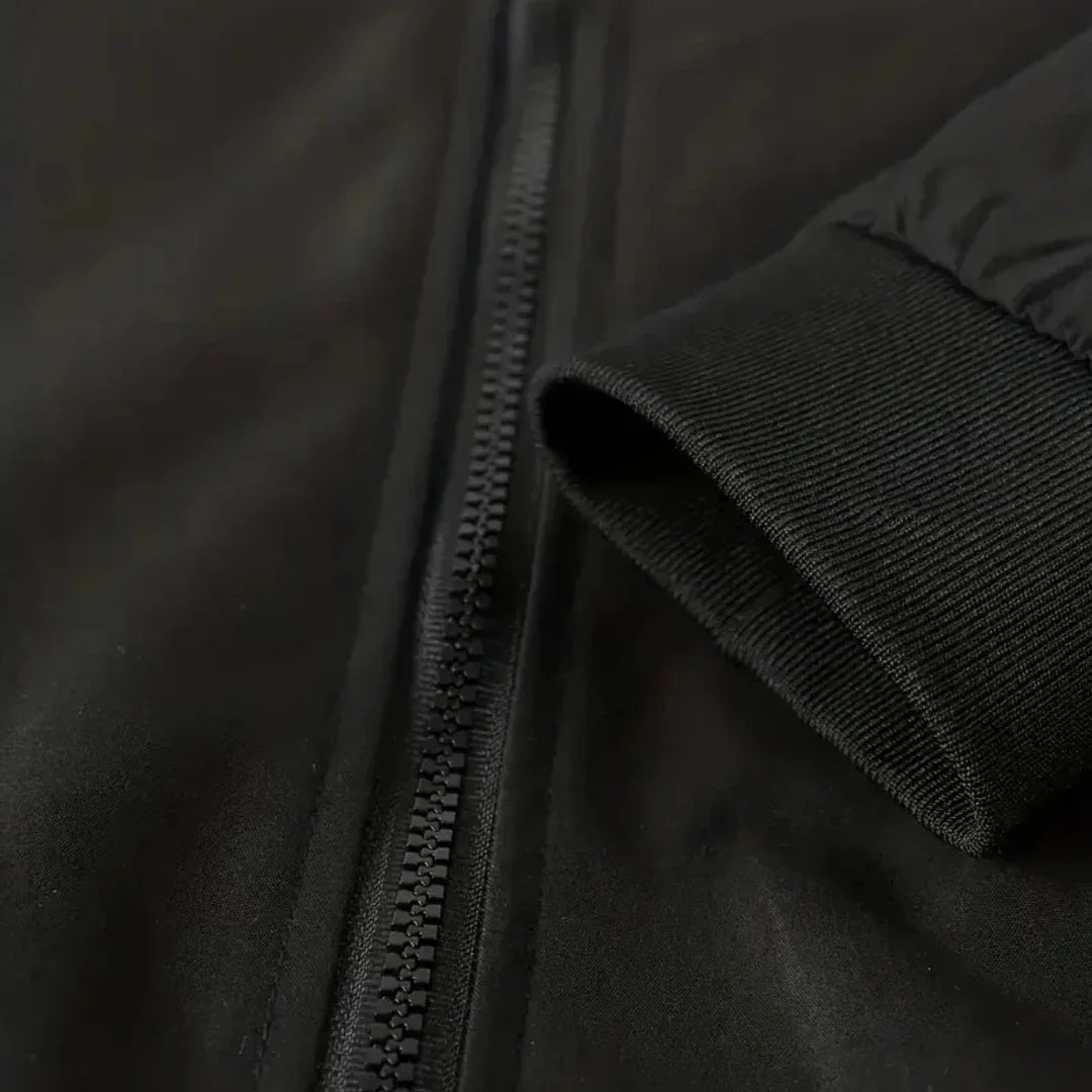 Gerippte Bomberjacke für Herren