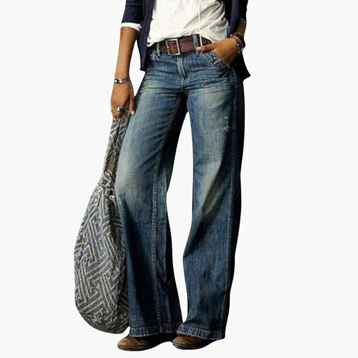 Weitbeinige Hose für Damen