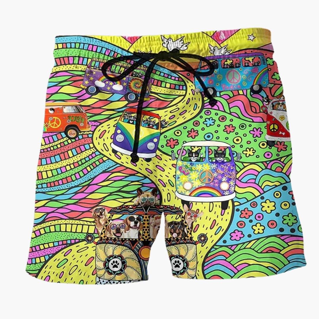 Verstellbare Bade-Shorts für Herren