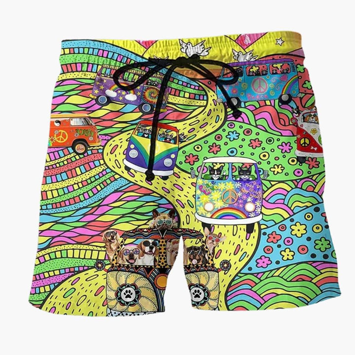 Verstellbare Bade-Shorts für Herren