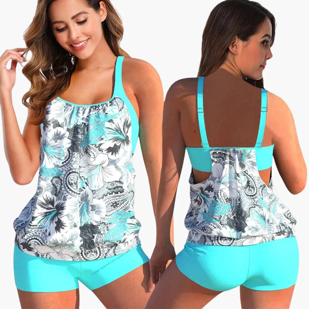 Bauchformend Tankini Set für Damen