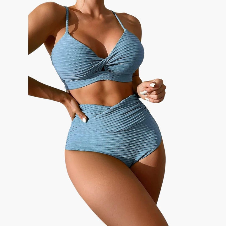 Leopardenmuster Bikini-Set für Damen