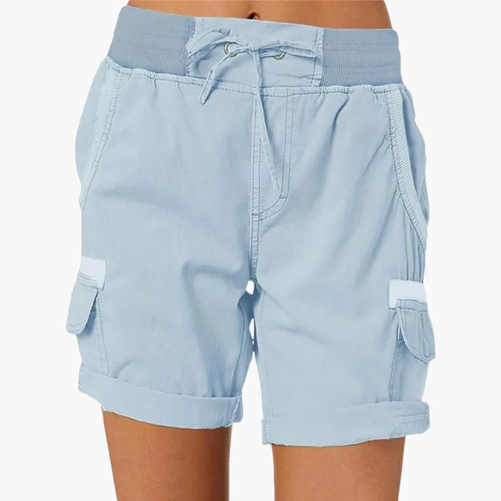 Verstellbare Cargo Shorts für Damen