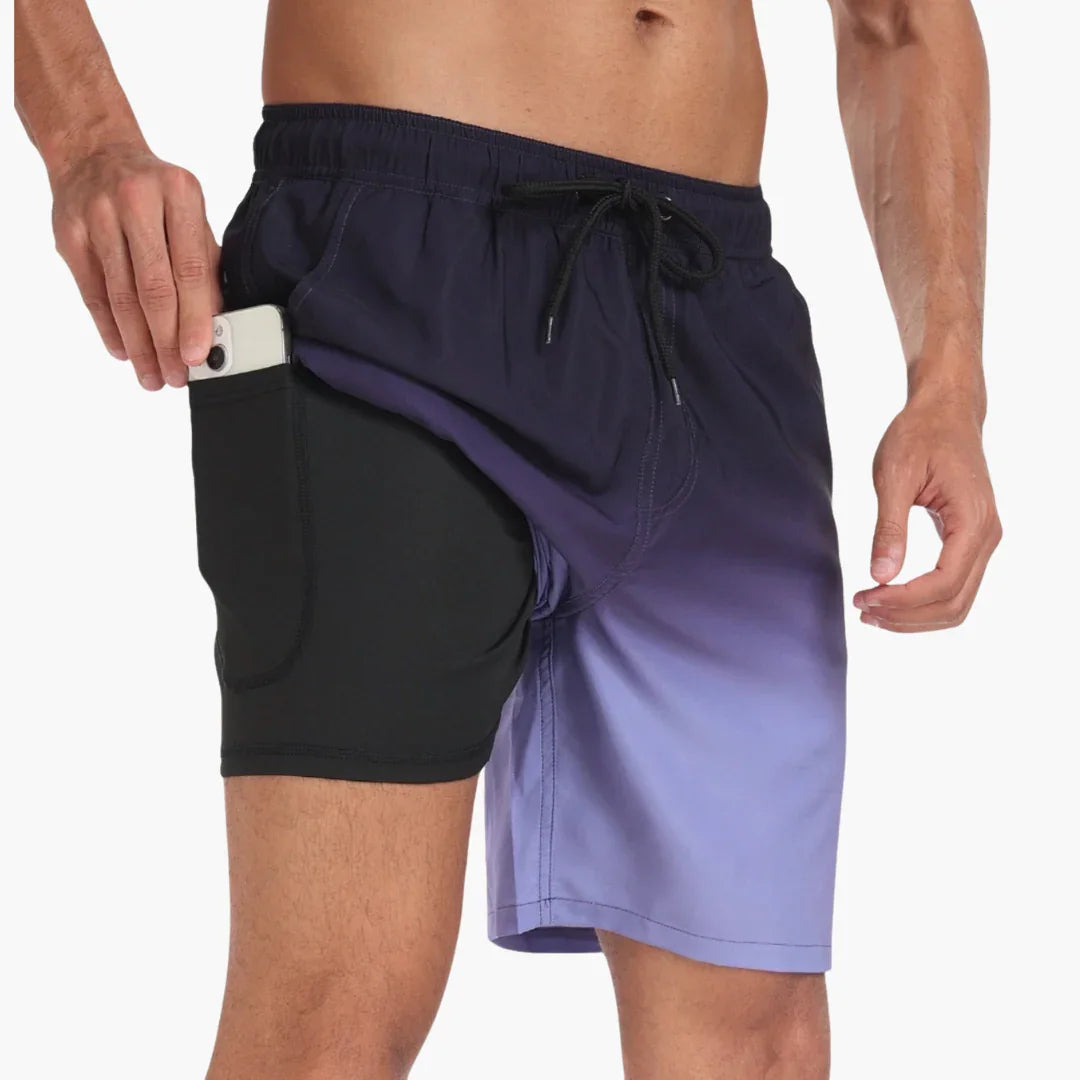 Schnelltrocknende Stretchshorts für Herren