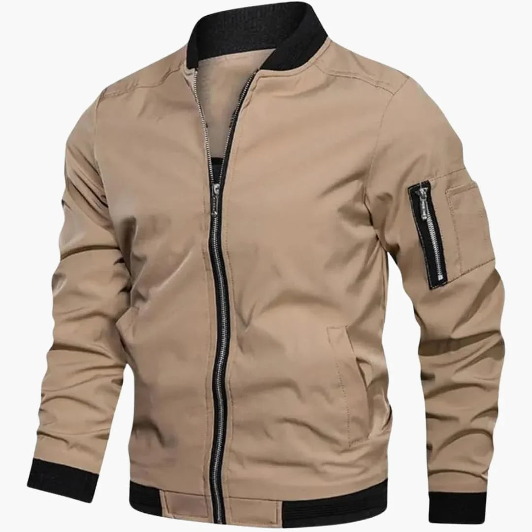 Schlanke Bomberjacke für Herren