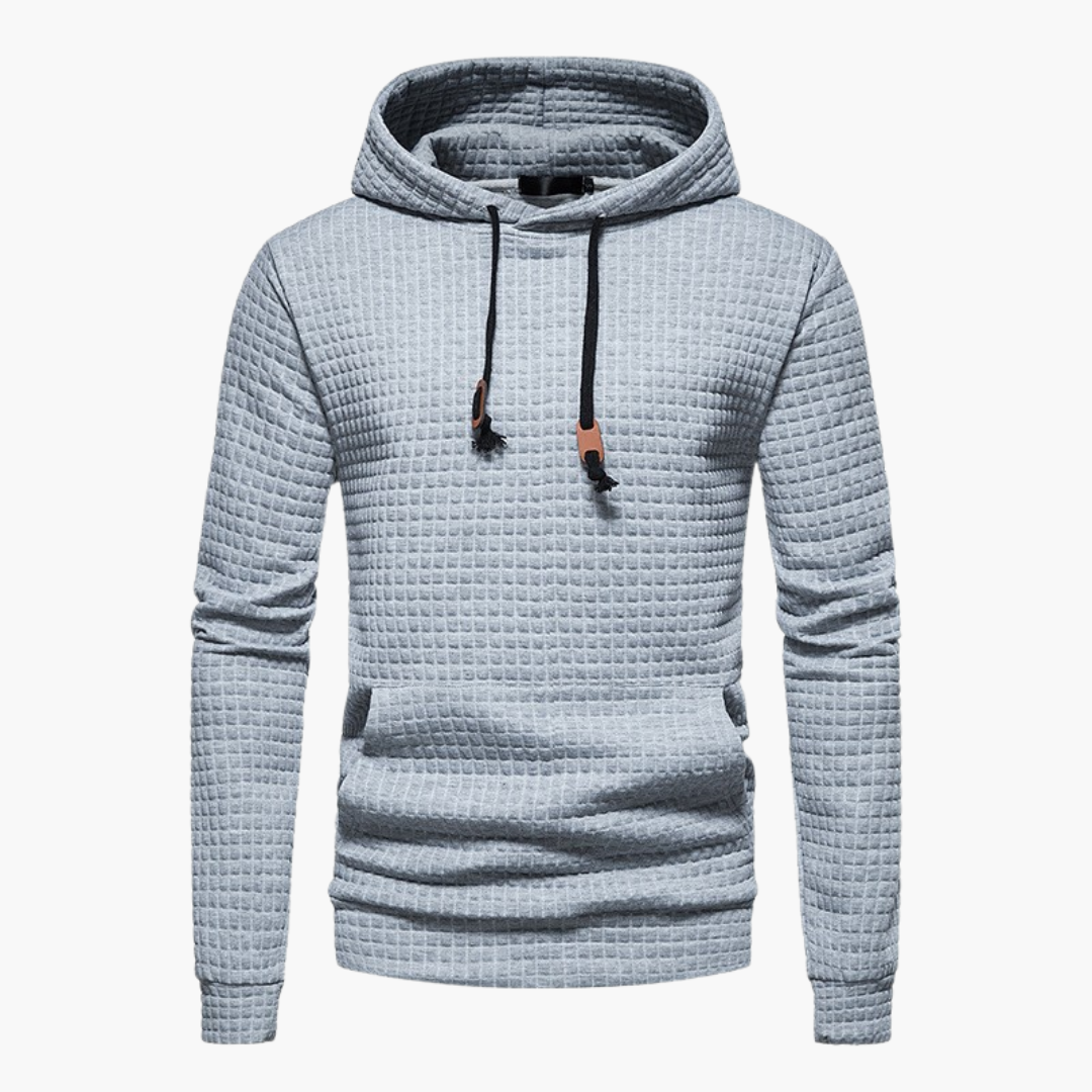 Karomuster Hoodie für Herren