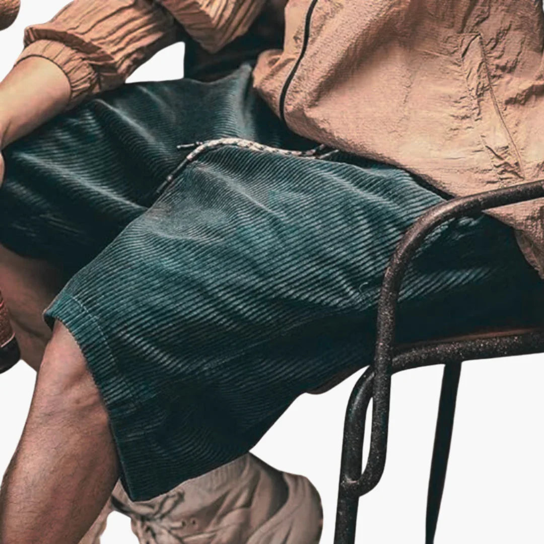 Cord-Shorts mit Taschen für Herren