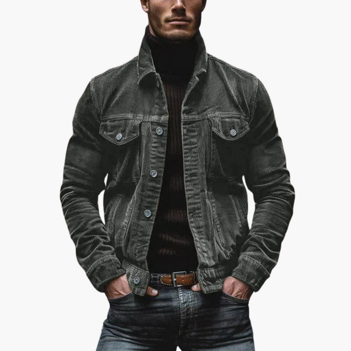 Otto | Retro Cordjacke mit Mehreren Taschen