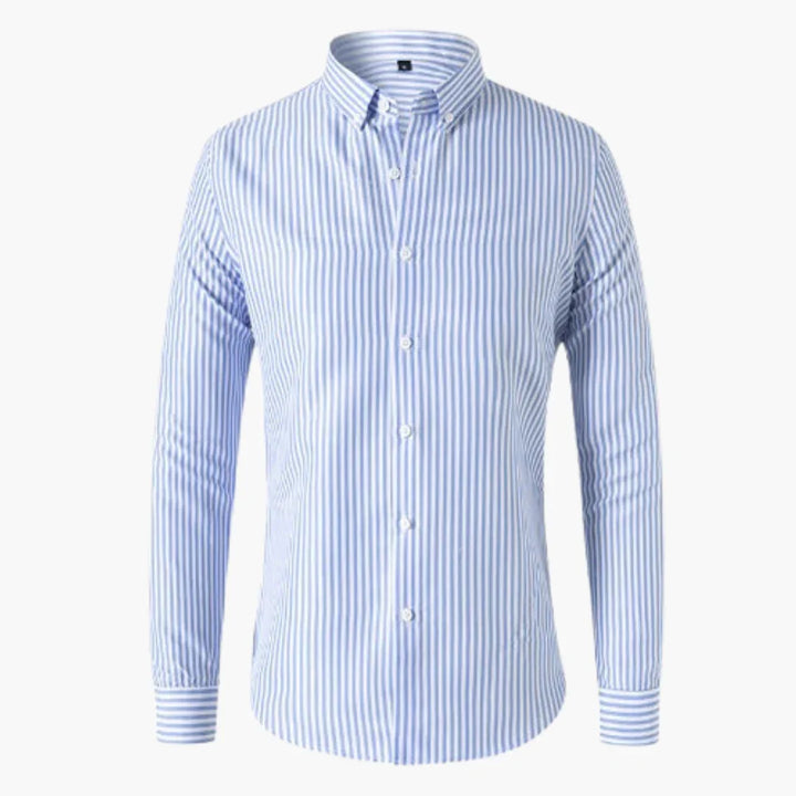 Gestreiftes Slim Fit Hemd für Herren