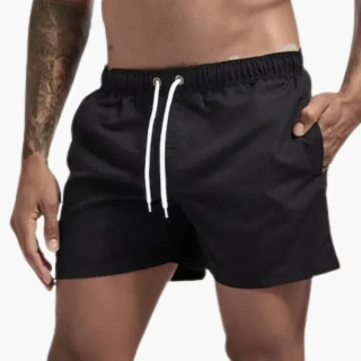 Elastische Badeshorts für Herren