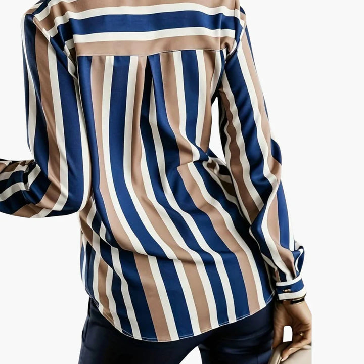 Gestreifte Bluse für Damen