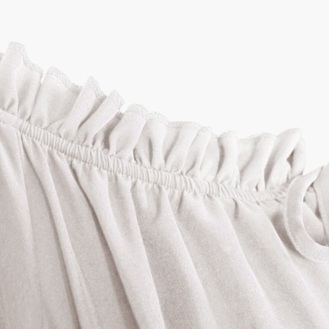 Damen Dirndl Kleid mit Puffärmeln und Rüschen | Oktoberfest 2025